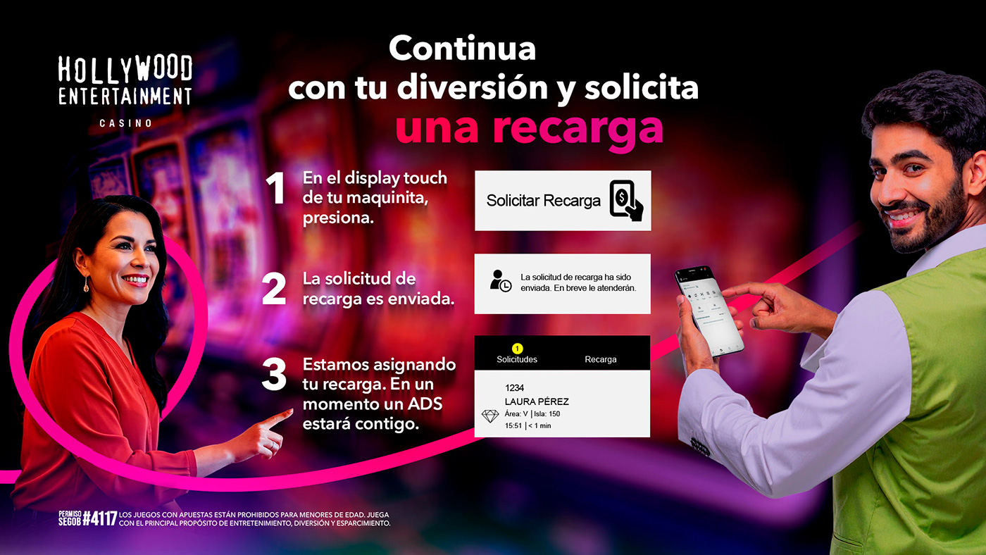 Recarga Tu Diversión sin moverte de tu maquina favorita Recarga Tu Diversión sin moverte de tu maquina favorita